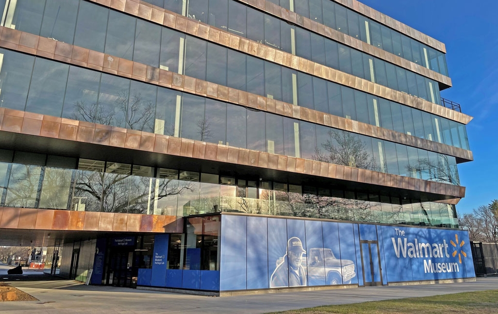 Photograph of the Walmart Museum Heritage Lab in the Ledger building